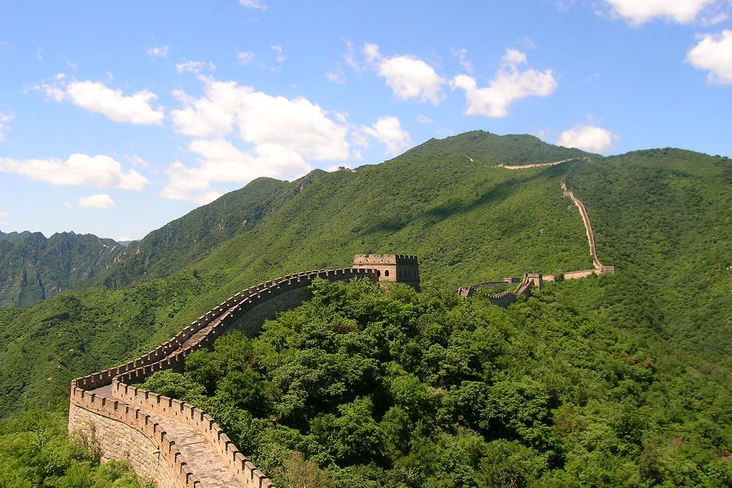The Great Wall of China near Beijing