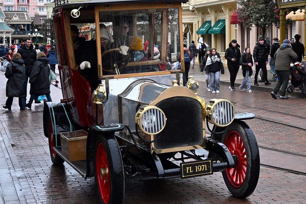 Main Street at Disneyland Paris in Chessy, near Paris